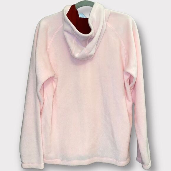 Vintage Disney Winnie the Pooh Light Pink Fleece Zip Up - Picture 4 of 4